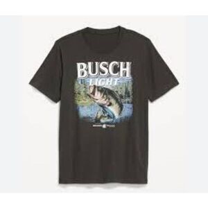 Men's fisherman's short sleeve tee shirt